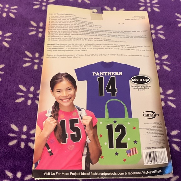 Iron on Numbers never used - Picture 2 of 2